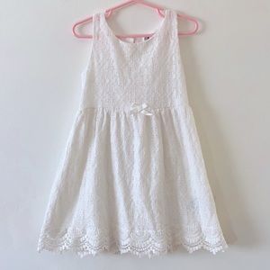 🌈 H&M white lace dress